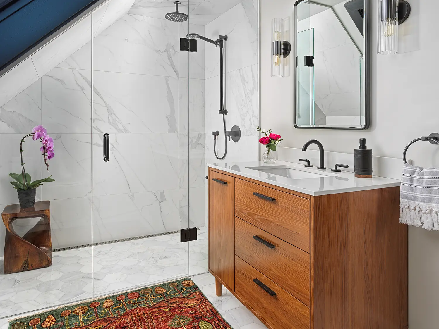 sbb-gal-000003-modern-white-bathroom-with-brown-wooden-vanity